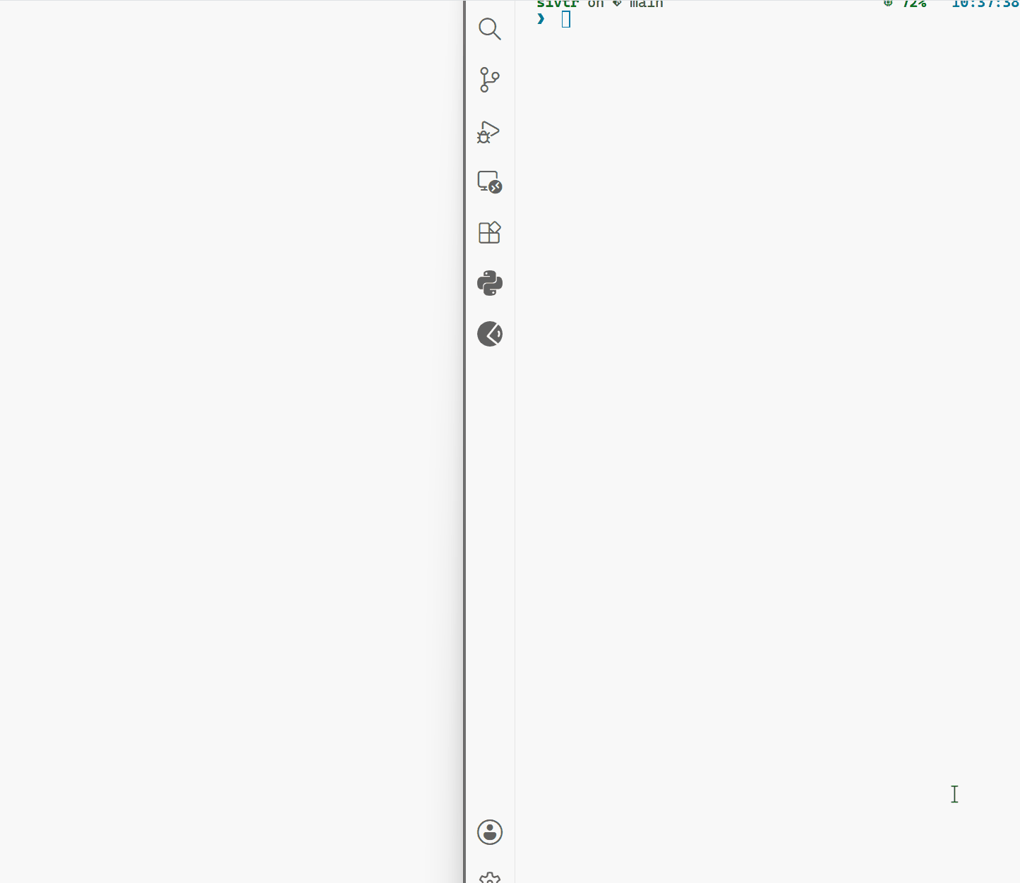 Agent searches sivtr memory to fix the latest terminal failure
